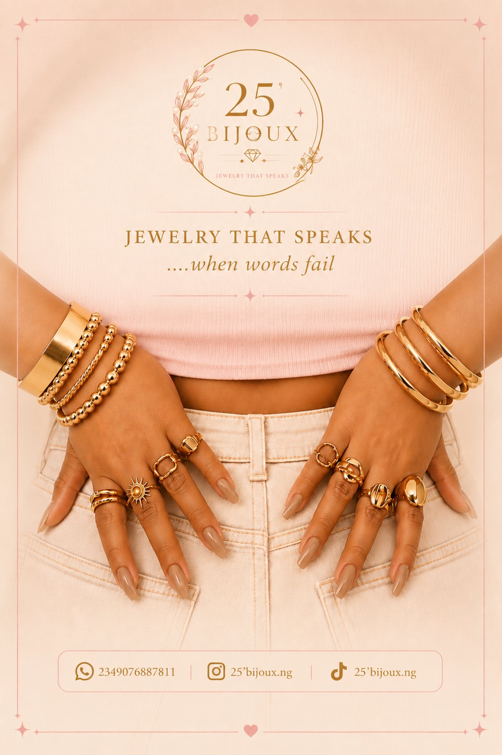 25' Bijoux jewelry collection